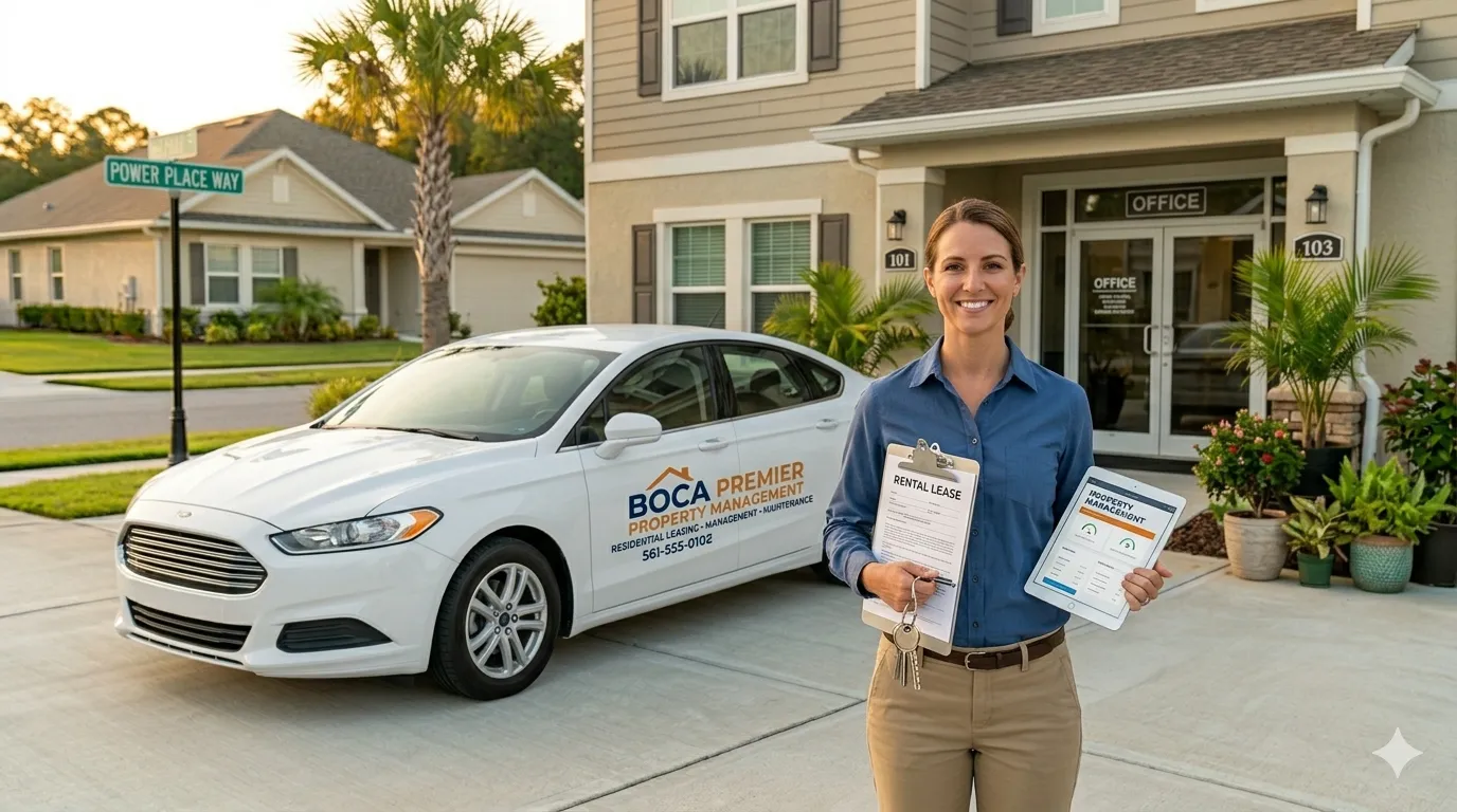 Property manager with vehicle